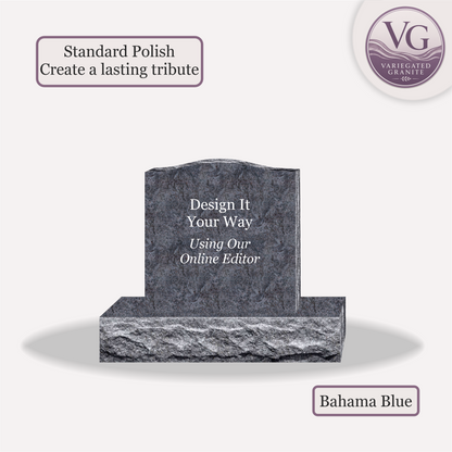 Upright Monument – 20x6x20 upright on 32x12x6 Base