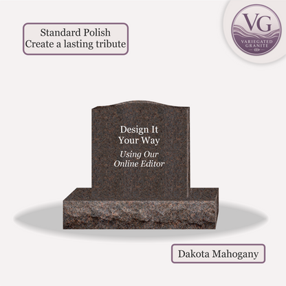 Upright Monument – 20x6x20 upright on 32x12x6 Base