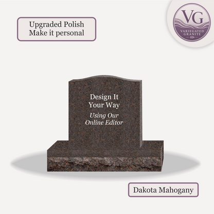 Upright Monument – 20x6x20 upright on 32x12x6 Base