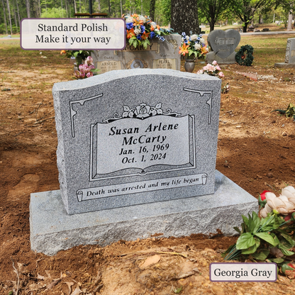 Upright Monument – 24x6x20 upright on 36x12x6 Base