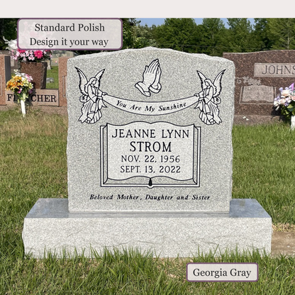 Upright Monument – 24x6x24 upright on 36x12x6 Base