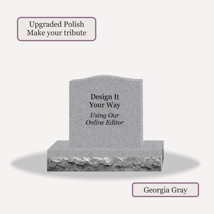 Upright Monument – 20x6x20 upright on 32x12x6 Base