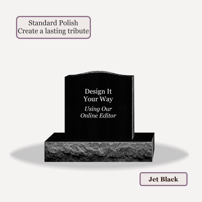 Upright Monument – 20x6x20 upright on 32x12x6 Base
