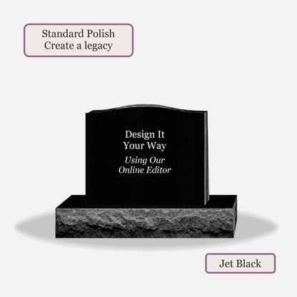 Upright Monument – 24x6x20 upright on 36x12x6 Base