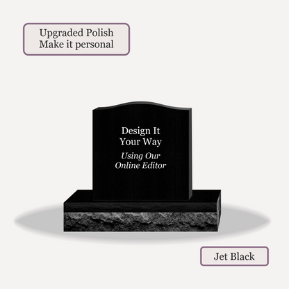 Upright Monument – 20x6x20 upright on 32x12x6 Base