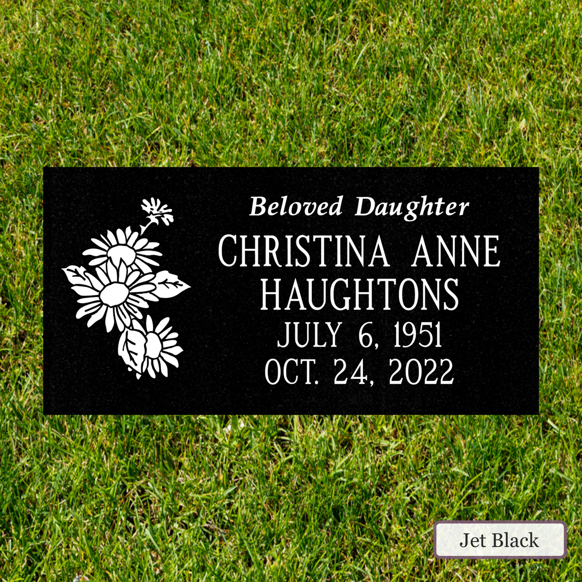 Flat Marker 20" x 10" x 4"